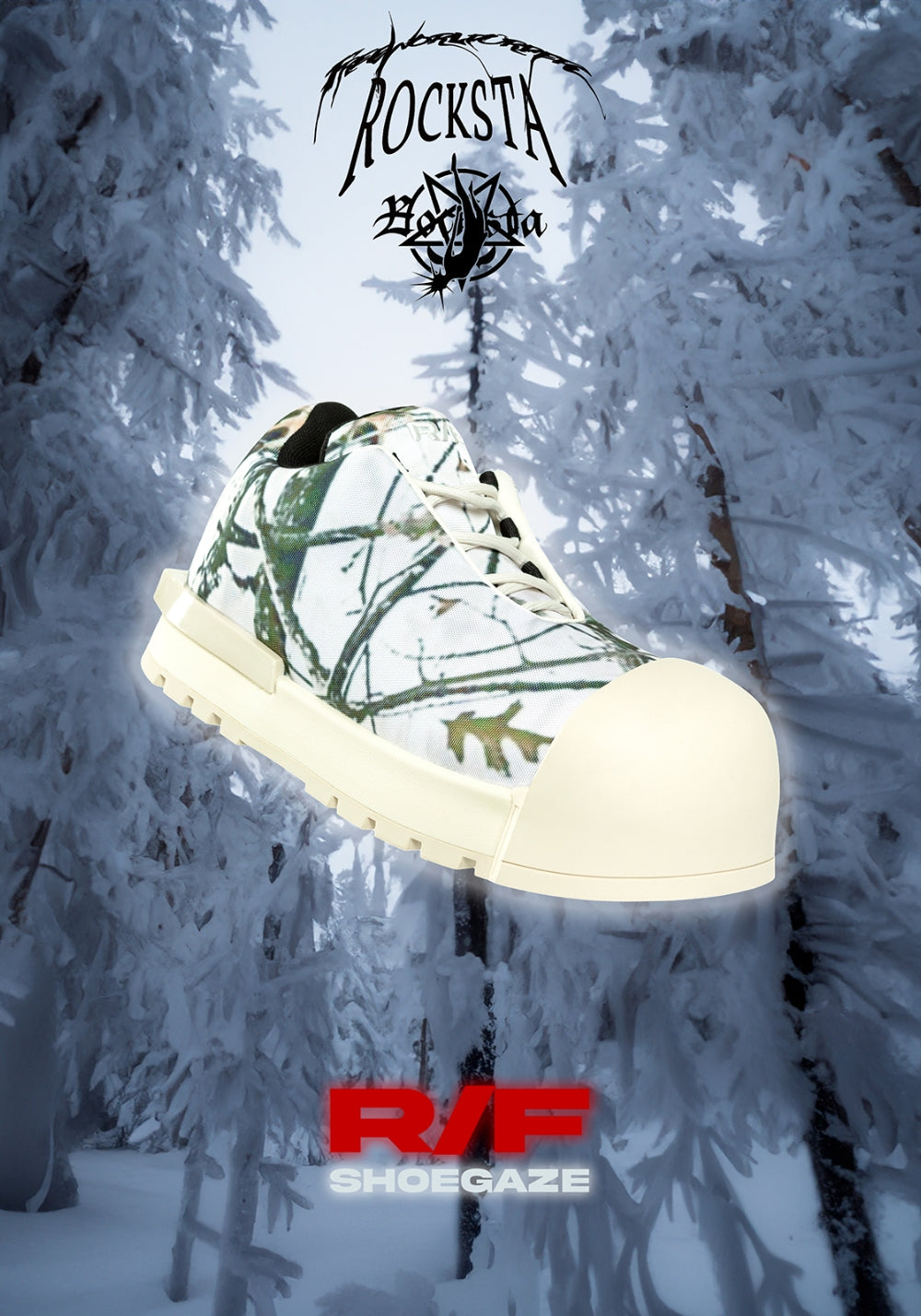 FVVO丨THICK SOLED LOW BOOTS-White - PSYLOS 1, FVVO丨THICK SOLED LOW BOOTS-White, Boots, FVVO&ROCKSTA•JAPAN, PSYLOS 1